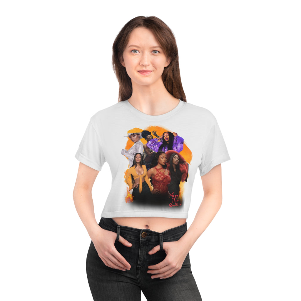 Megan Thee Stallion Crop Tee - Trendy Music Inspired T-Shirt